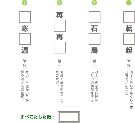 国語　問題AB