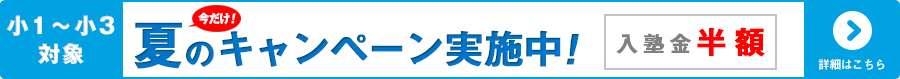 夏のキャンペーン