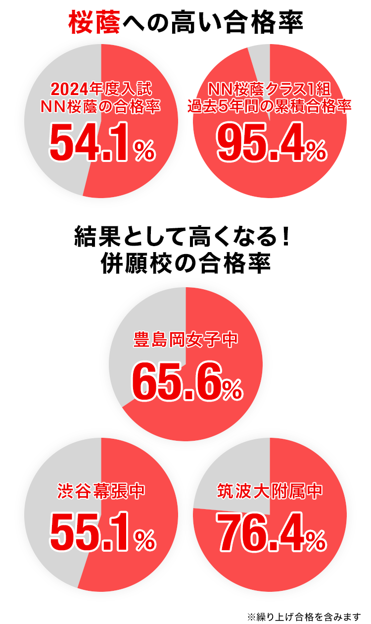 NNそっくりテストゼミ5本勝負 桜蔭 小6 | オプションコース・講座 