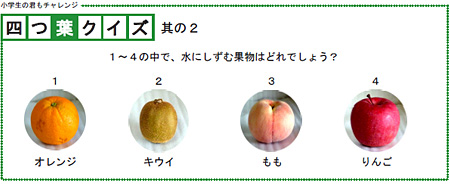 四つ葉クイズ 其の2